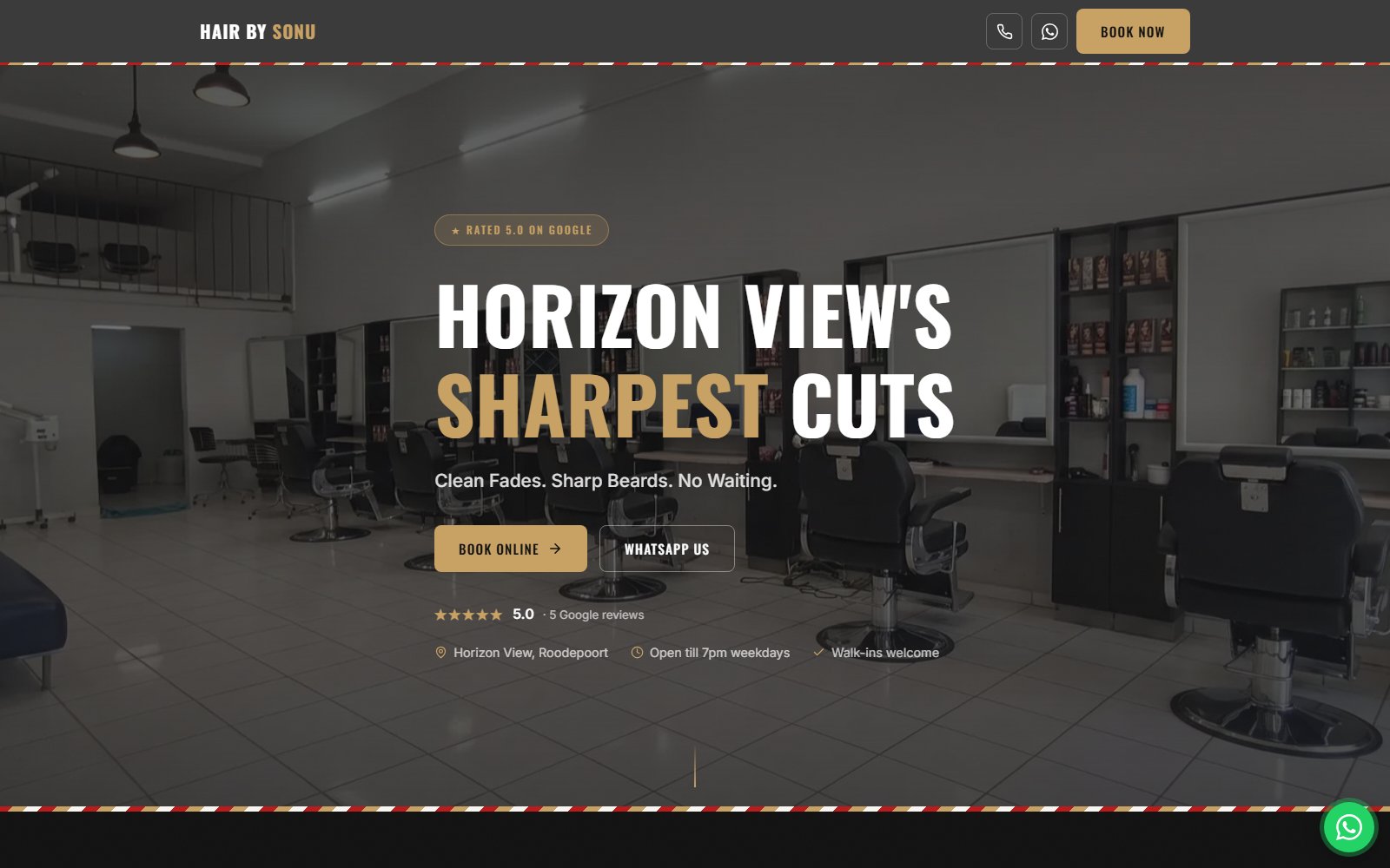 Hair By Sonu — screenshot